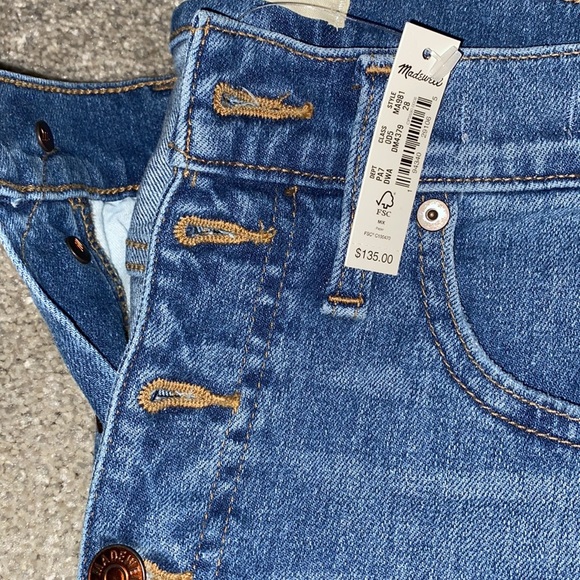 NWT Madewell Jeans - Picture 3 of 3